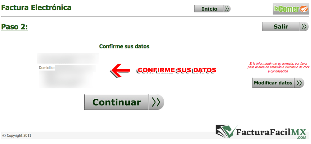 Facturación City Market en Línea de Tickets 8 Facturación City Market en Línea de Tickets