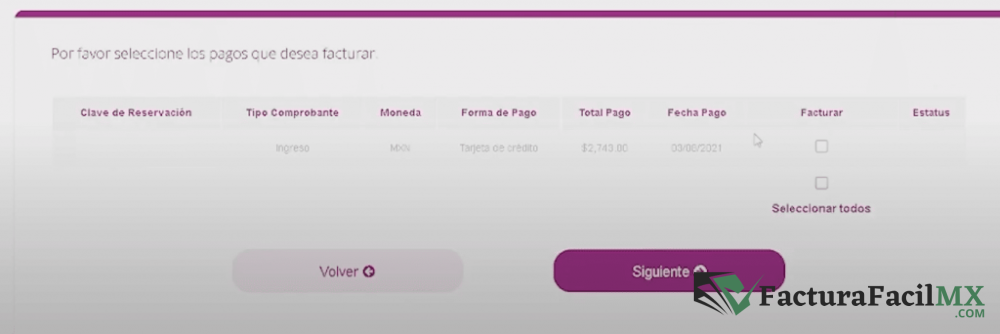 Facturación Volaris en Línea de Tickets 8 Facturación Volaris en Línea de Tickets