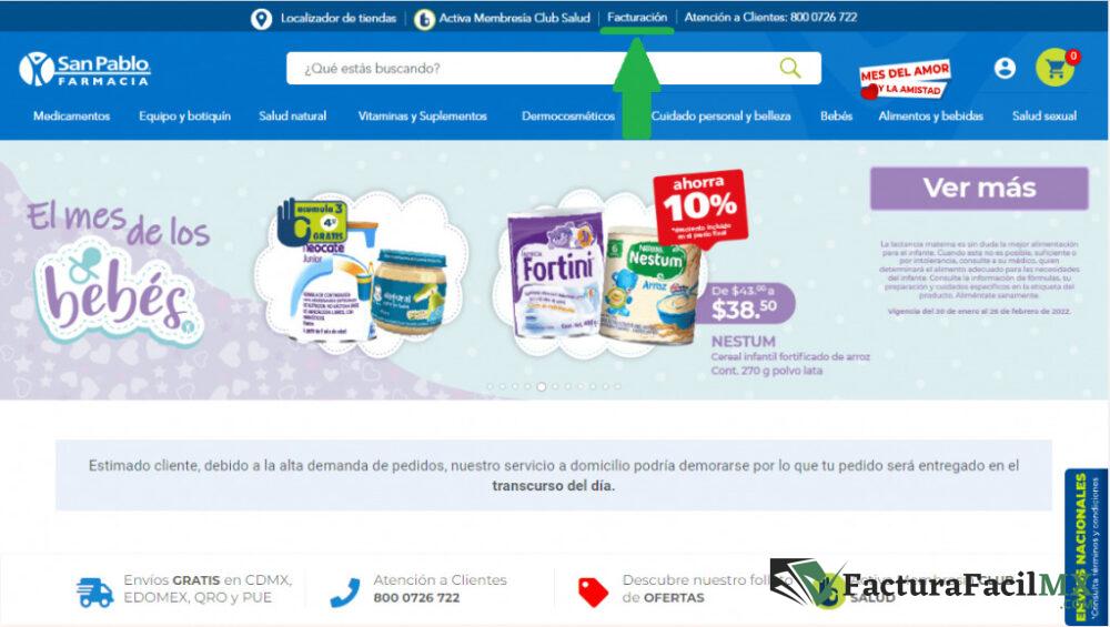Facturación Farmacia San Pablo en Línea de Tickets 7 Facturación Farmacia San Pablo en Línea de Tickets