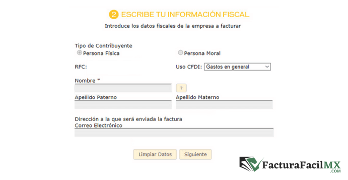 Facturación Palacio de Hierro en Línea de Tickets 7 Facturación Palacio de Hierro en Línea de Tickets