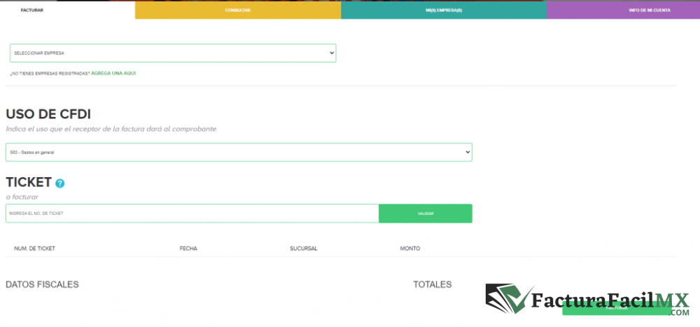 Facturación Smart en Línea de Tickets 11 Facturación Smart en Línea de Tickets