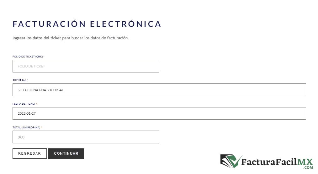Facturación El Bajío en Línea de Tickets 9 Facturación El Bajío en Línea de Tickets