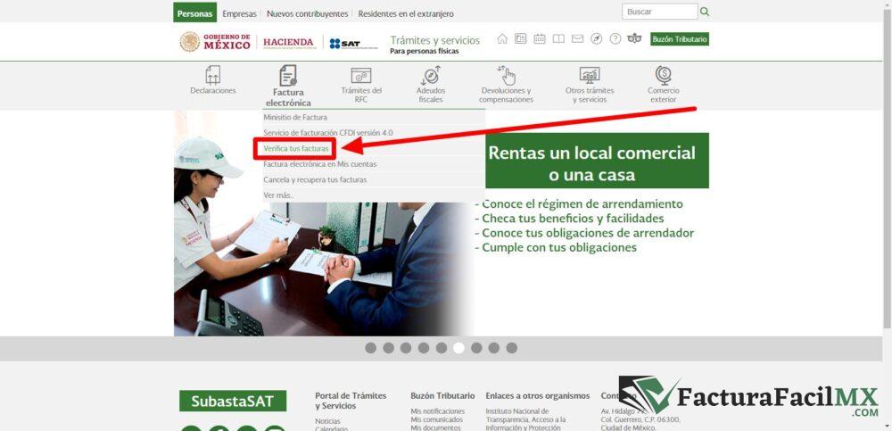 Verificar Factura Electrónica SAT 5 Verificar Factura Electrónica SAT