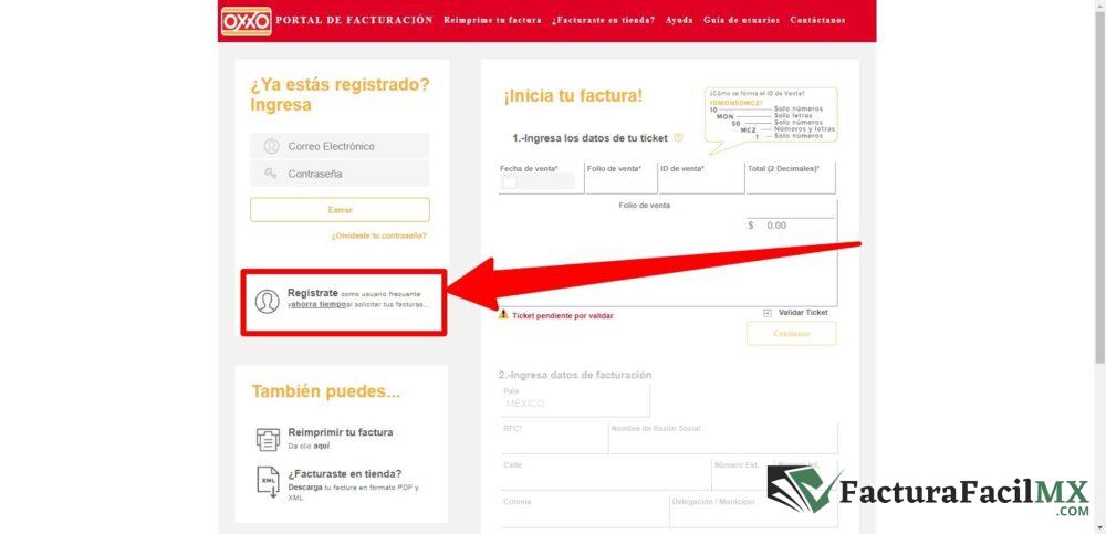 Facturación OXXO en Línea de Tickets 8 Facturación OXXO en Línea de Tickets