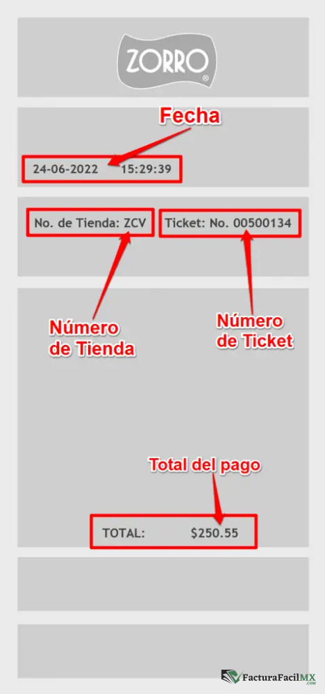 Facturación Zorro Abarrotero en Línea de Tickets 6 Facturación Zorro Abarrotero en Línea de Tickets