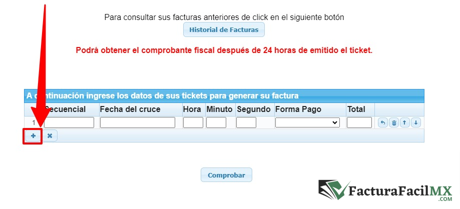 Facturación Autopista Jala – Compostela en Línea de Tickets 9 Facturación Autopista Jala – Compostela en Línea de Tickets