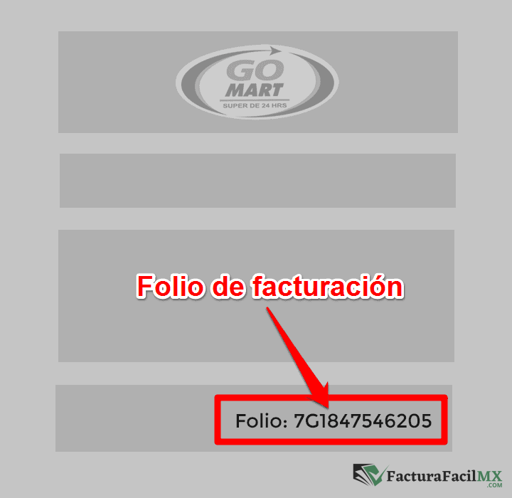 Facturación GoMart en Línea de Tickets