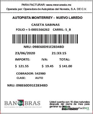Facturación MROnoreste en Línea de Tickets 7 Facturación MROnoreste en Línea de Tickets