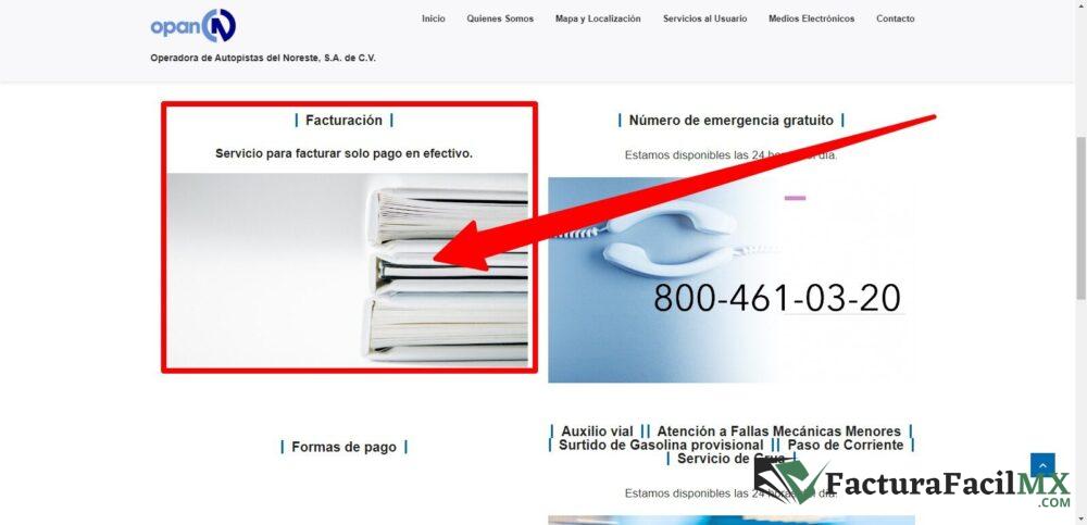 Facturación MROnoreste en Línea de Tickets 8 Facturación MROnoreste en Línea de Tickets
