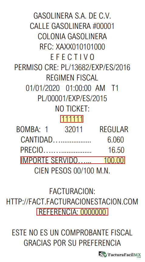Facturación Combu Express en Línea de Tickets