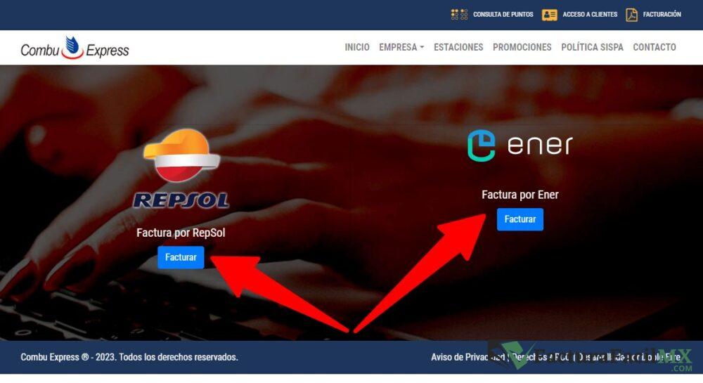 Facturación Combu Express en Línea de Tickets