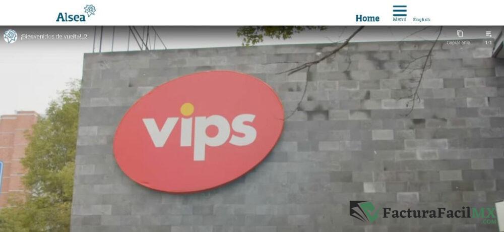 Facturación Vips en Línea de Tickets 7 Facturación Vips en Línea de Tickets