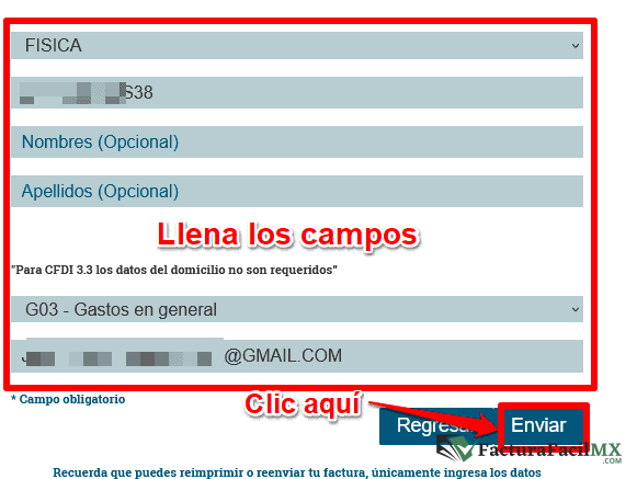 Facturación El Portón en Línea de Tickets 9 Facturación El Portón en Línea de Tickets