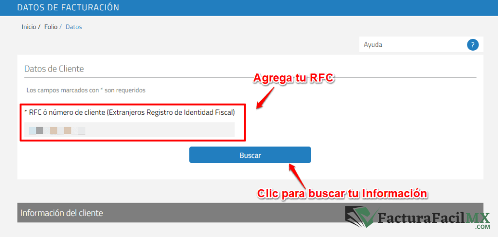 Facturación Permergas en Línea de Tickets
