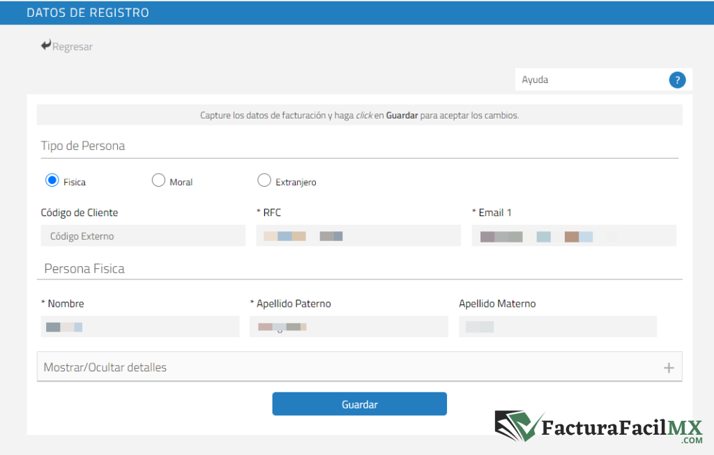 Facturación Permergas en Línea de Tickets