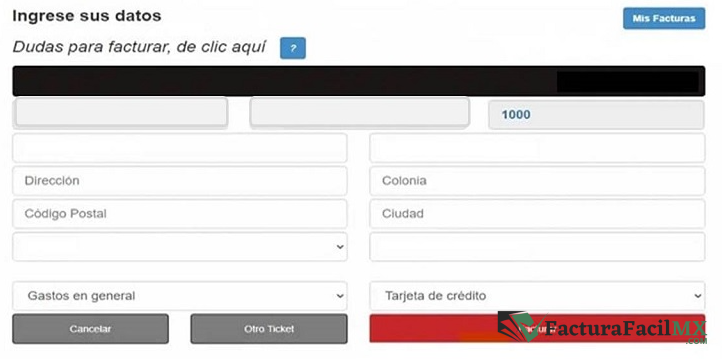 Facturación Gasolider en Línea de Tickets 8 Facturación Gasolider en Línea de Tickets