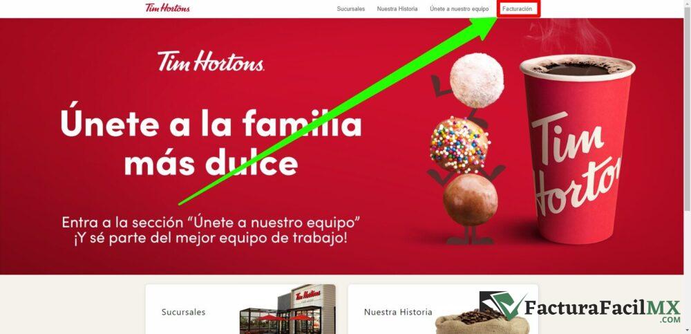 Facturación Tim Hortons en Línea de Tickets 6 Facturación Tim Hortons en Línea de Tickets