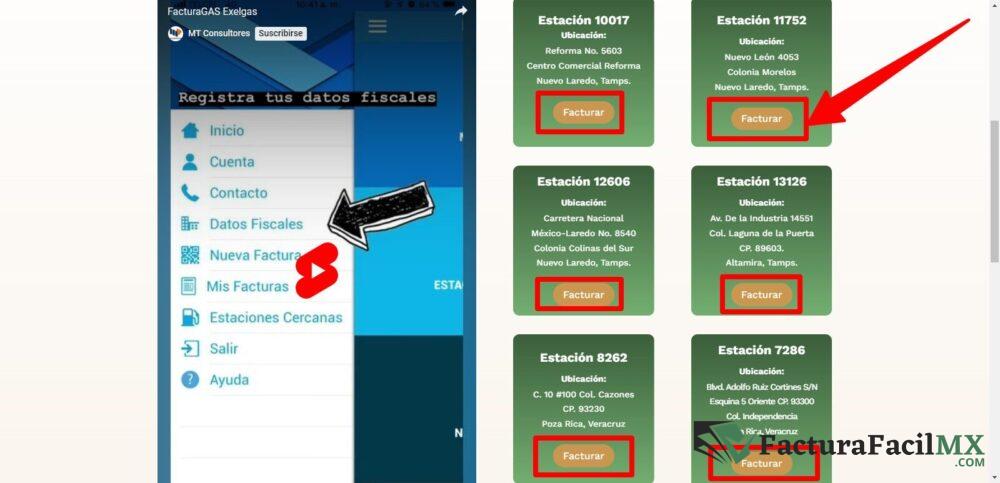 Facturación Exelgas en Línea de Tickets 7 Facturación Exelgas en Línea de Tickets