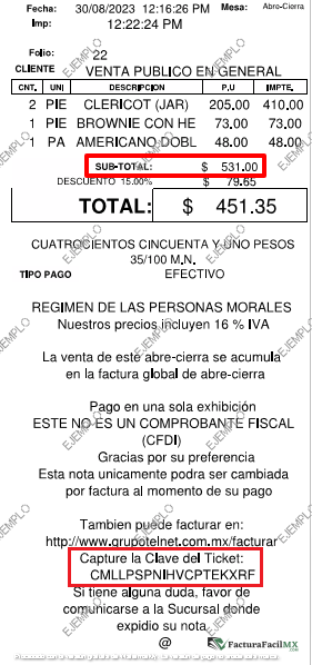 Facturación Grupo Telnet en Línea de Tickets 7 Facturación Grupo Telnet en Línea de Tickets