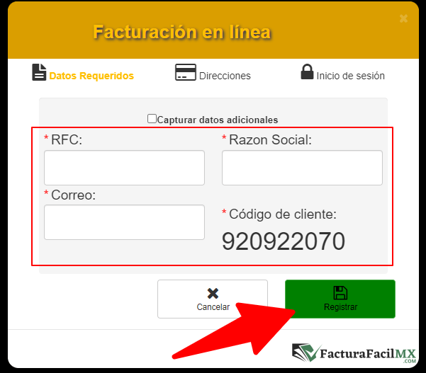 Facturación BocGas en Línea de Tickets 10 Facturación BocGas en Línea de Tickets
