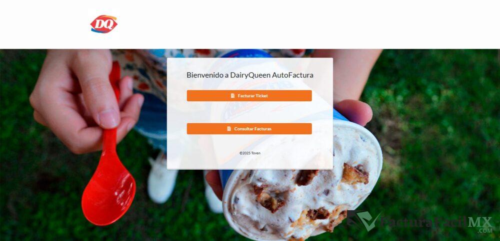 Facturación Dairy Queen en Línea de Tickets 6 Facturación Dairy Queen en Línea de Tickets