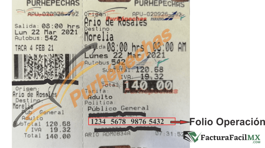 Facturación Purhépechas en Línea de Tickets 6 Facturación Purhépechas en Línea de Tickets