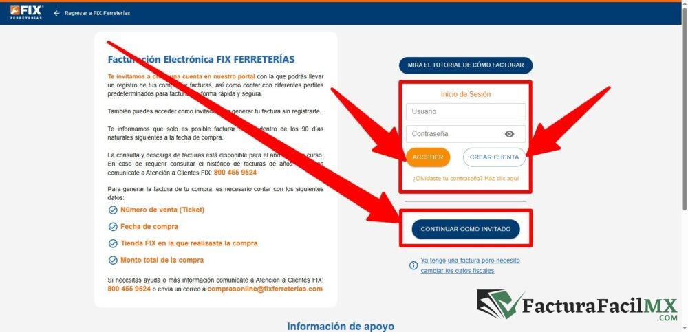 Facturación Fix Ferreterías en Línea de Tickets 8 Facturación Fix Ferreterías en Línea de Tickets