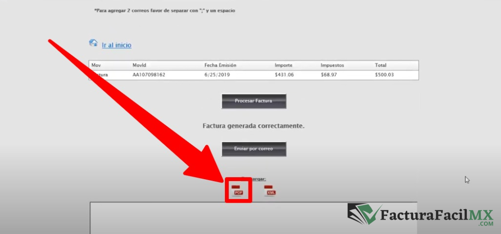 Facturación Gersa en Línea de Tickets 9 Facturación Gersa en Línea de Tickets