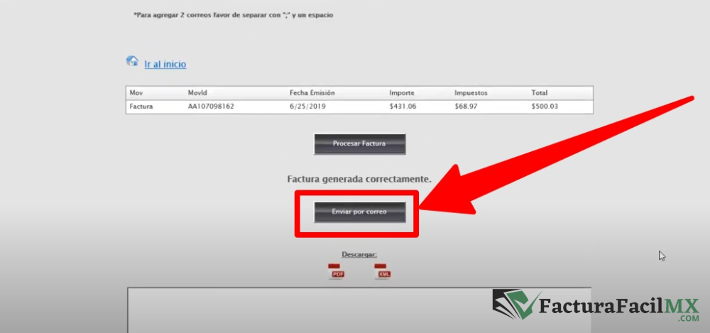 Facturación Gersa en Línea de Tickets 10 Facturación Gersa en Línea de Tickets