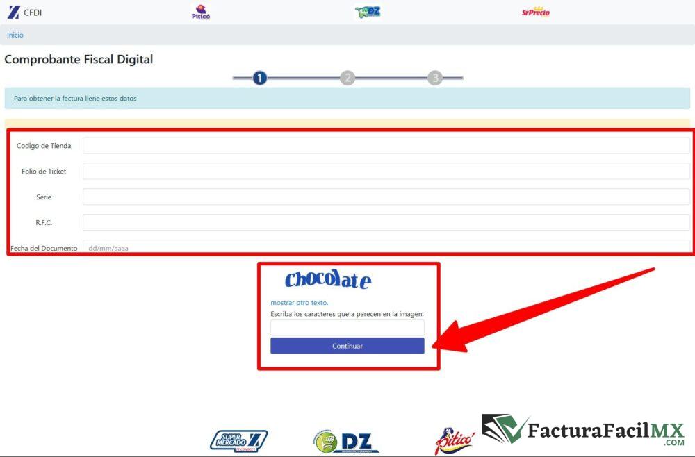Facturación Piticó en Línea de Tickets 7 Facturación Piticó en Línea de Tickets
