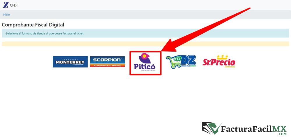Facturación Piticó en Línea de Tickets 6 Facturación Piticó en Línea de Tickets