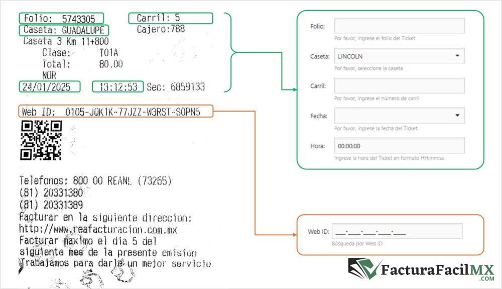 Facturación REA Nuevo León en Línea de Tickets 7 Facturación REA Nuevo León en Línea de Tickets