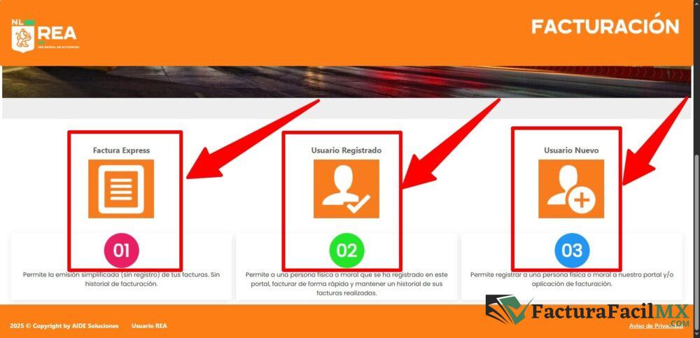 Facturación REA Nuevo León en Línea de Tickets 8 Facturación REA Nuevo León en Línea de Tickets