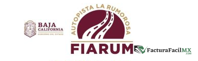 Facturación FIARUM (Autopista La Rumorosa) en Línea de Tickets 5 Facturación FIARUM (Autopista La Rumorosa) en Línea de Tickets
