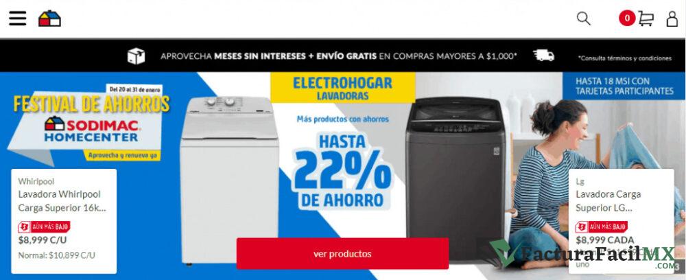 Facturación Sodimac en Línea de Tickets 6 Facturación Sodimac en Línea de Tickets