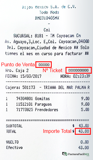 Facturación TodoModa en Línea de Tickets 7 Facturación TodoModa en Línea de Tickets