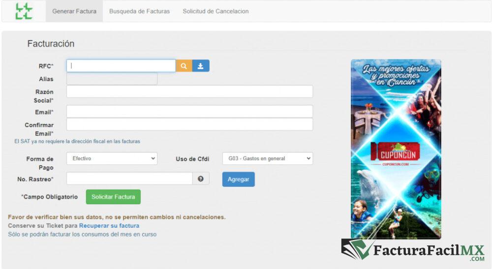 Facturación CorpoGAS en Línea de Tickets 7 Facturación CorpoGAS en Línea de Tickets