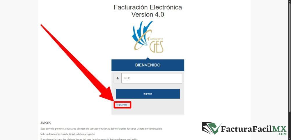 Facturación ESGES (Grupo GES) en Línea de Tickets 8 Facturación ESGES (Grupo GES) en Línea de Tickets