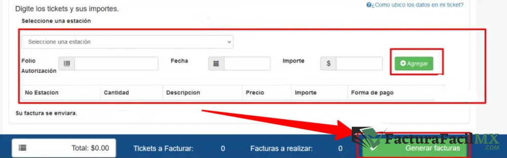 Facturación ESGES (Grupo GES) en Línea de Tickets 12 Facturación ESGES (Grupo GES) en Línea de Tickets