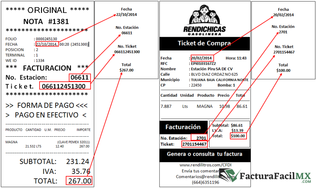 Facturación Rendichicas en Línea de Tickets 6 Facturación Rendichicas en Línea de Tickets