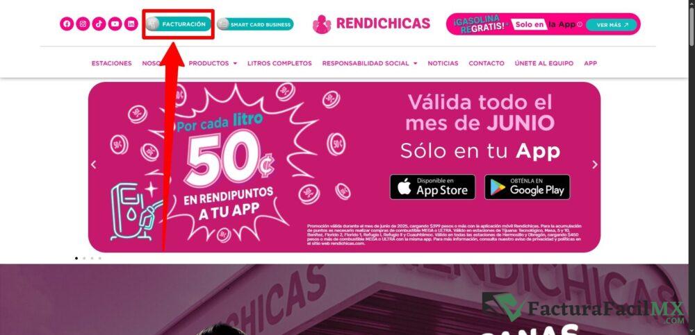Facturación Rendichicas en Línea de Tickets 7 Facturación Rendichicas en Línea de Tickets