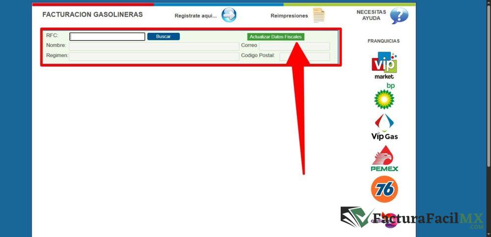 Facturación Grupo Centra en Línea de Tickets