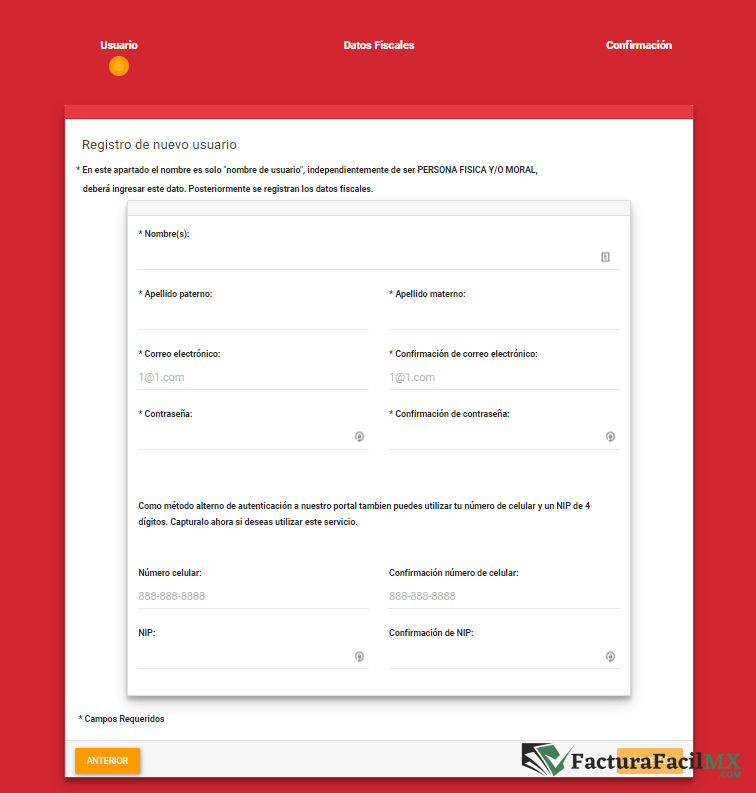 Facturación Servifácil en Línea de Tickets 8 Facturación Servifácil en Línea de Tickets